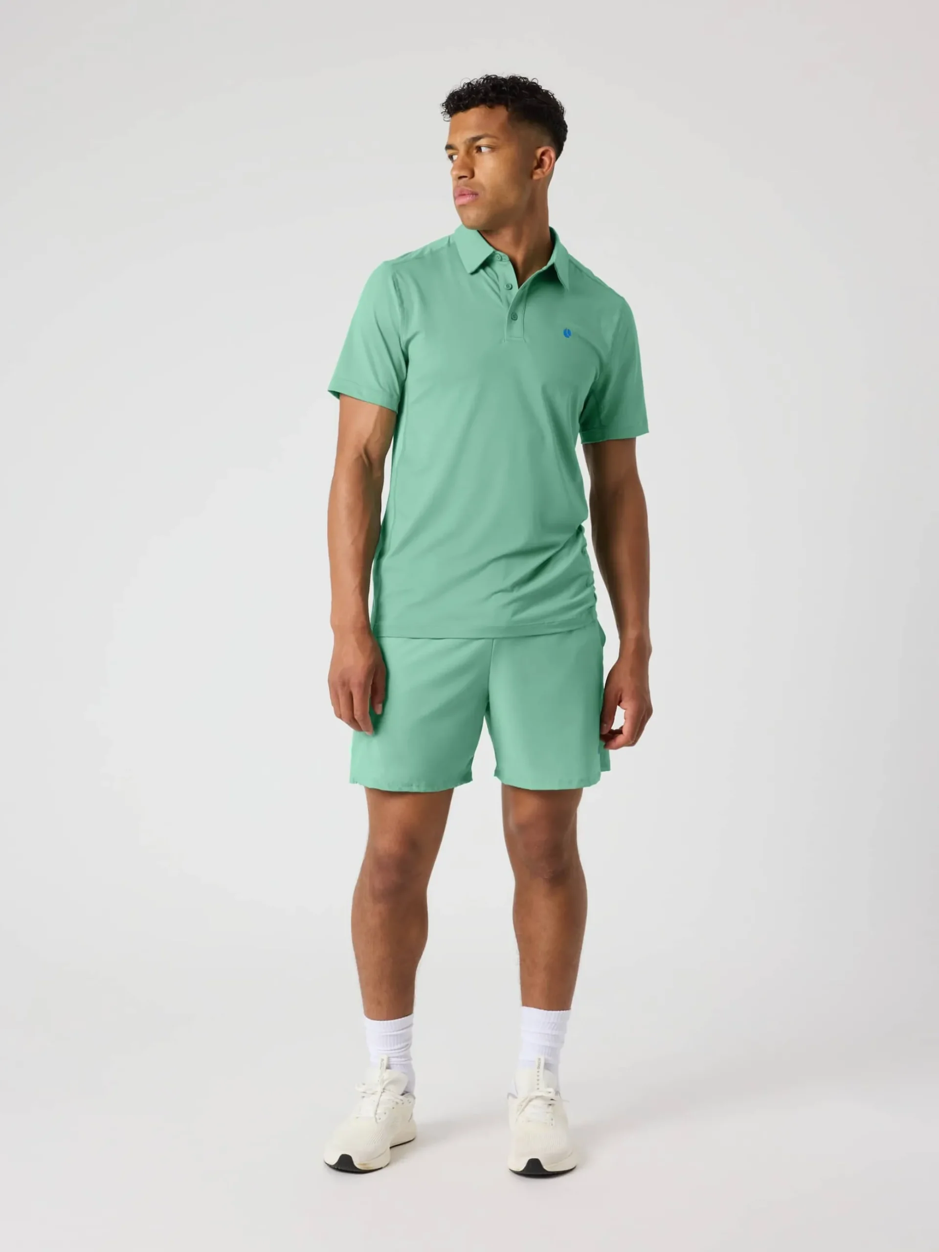 Ace Mesh Panel Polo Shirt