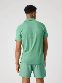 Ace Mesh Panel Polo Shirt
