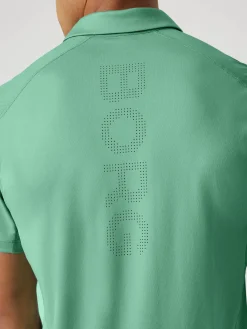 Ace Mesh Panel Polo Shirt