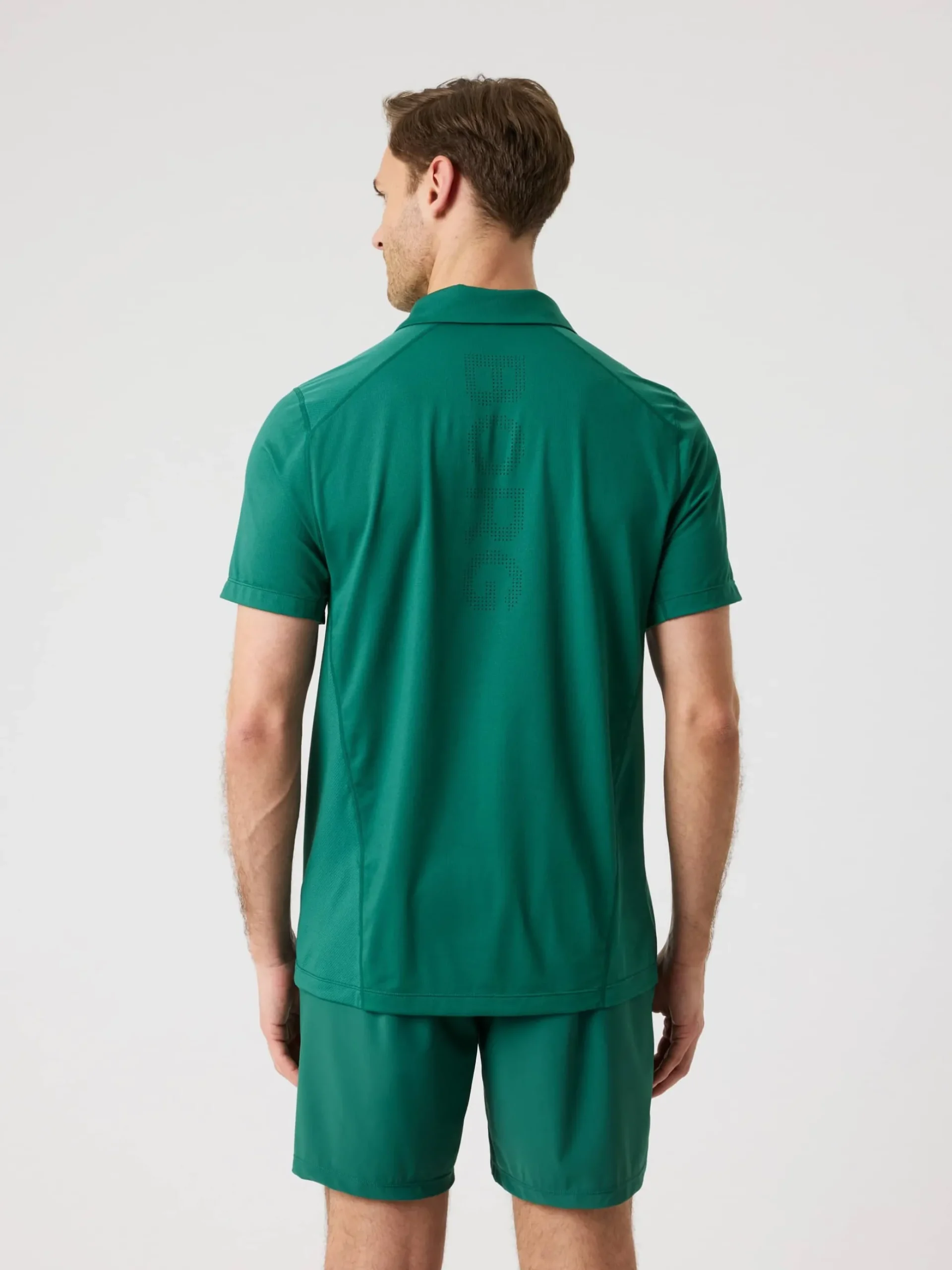 Ace Mesh Panel Polo Shirt