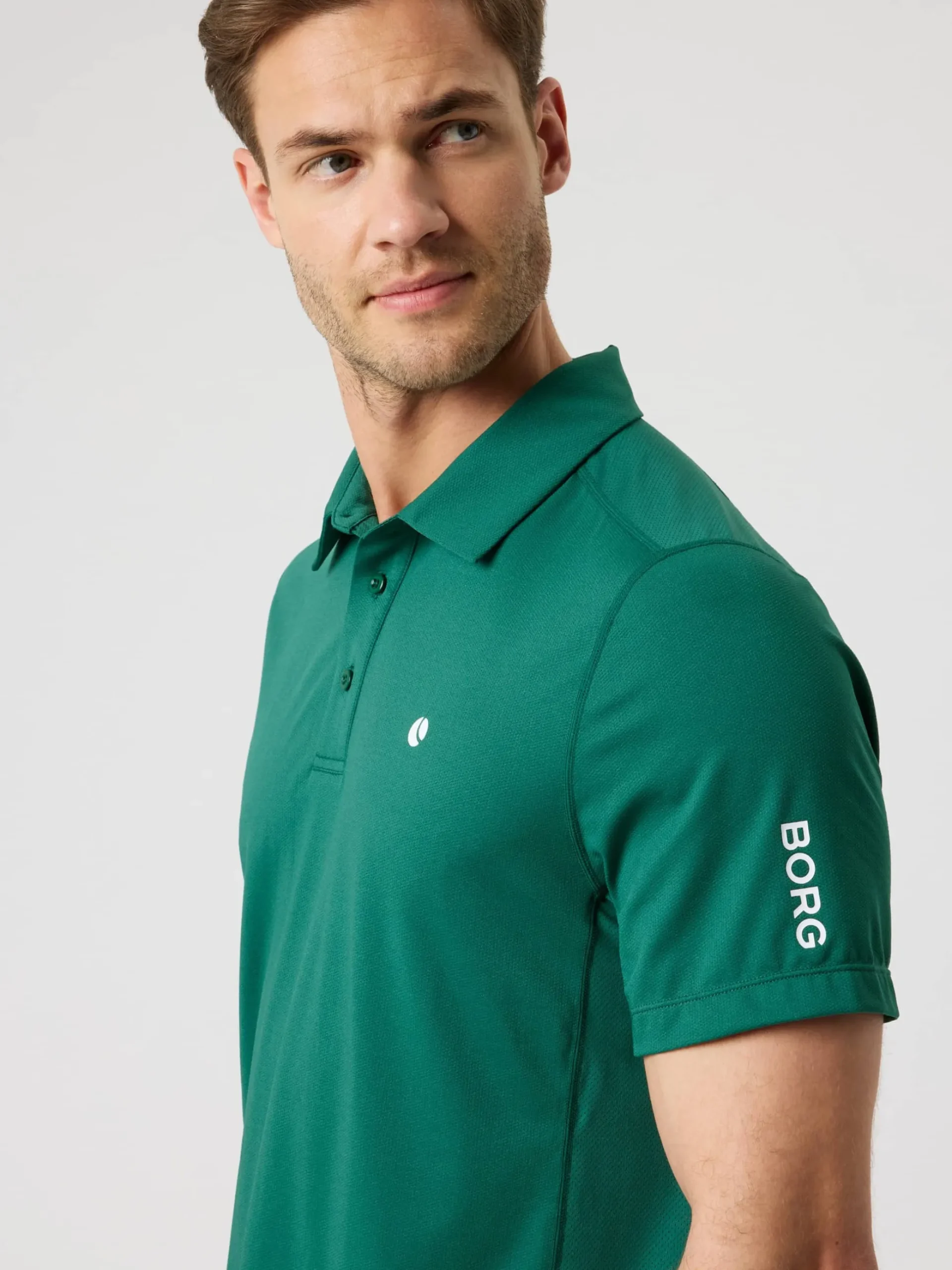 Ace Mesh Panel Polo Shirt