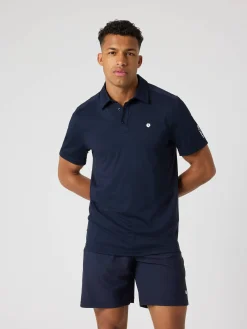 Ace Mesh Panel Polo Shirt