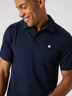 Ace Mesh Panel Polo Shirt