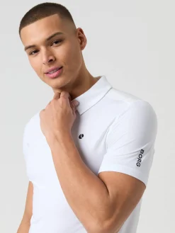 Ace Mesh Panel Polo Shirt