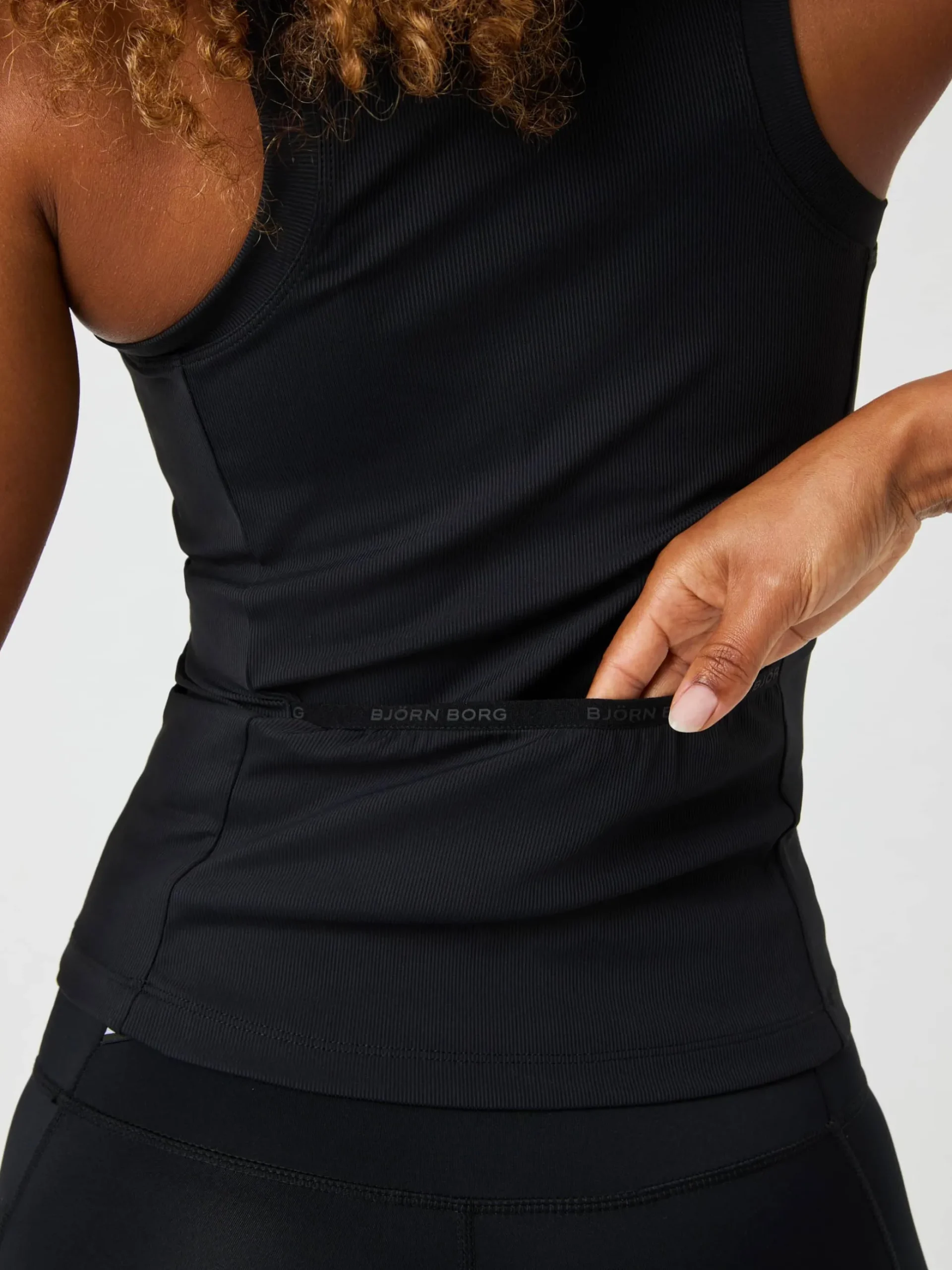 Ace Pocket Ribbed Tank Top