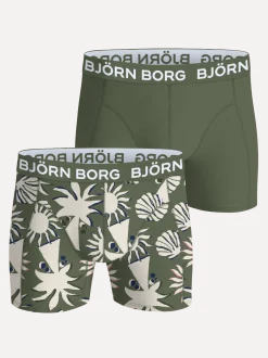 Bamboo Cotton Blend Boxers 2-pack