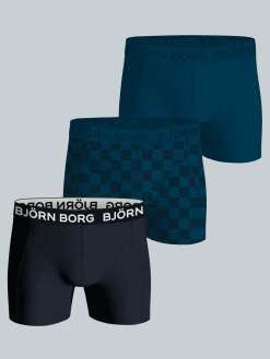 Bamboo Cotton Blend Boxers 3-pack