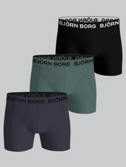 Bamboo Cotton Blend Boxers 3-pack