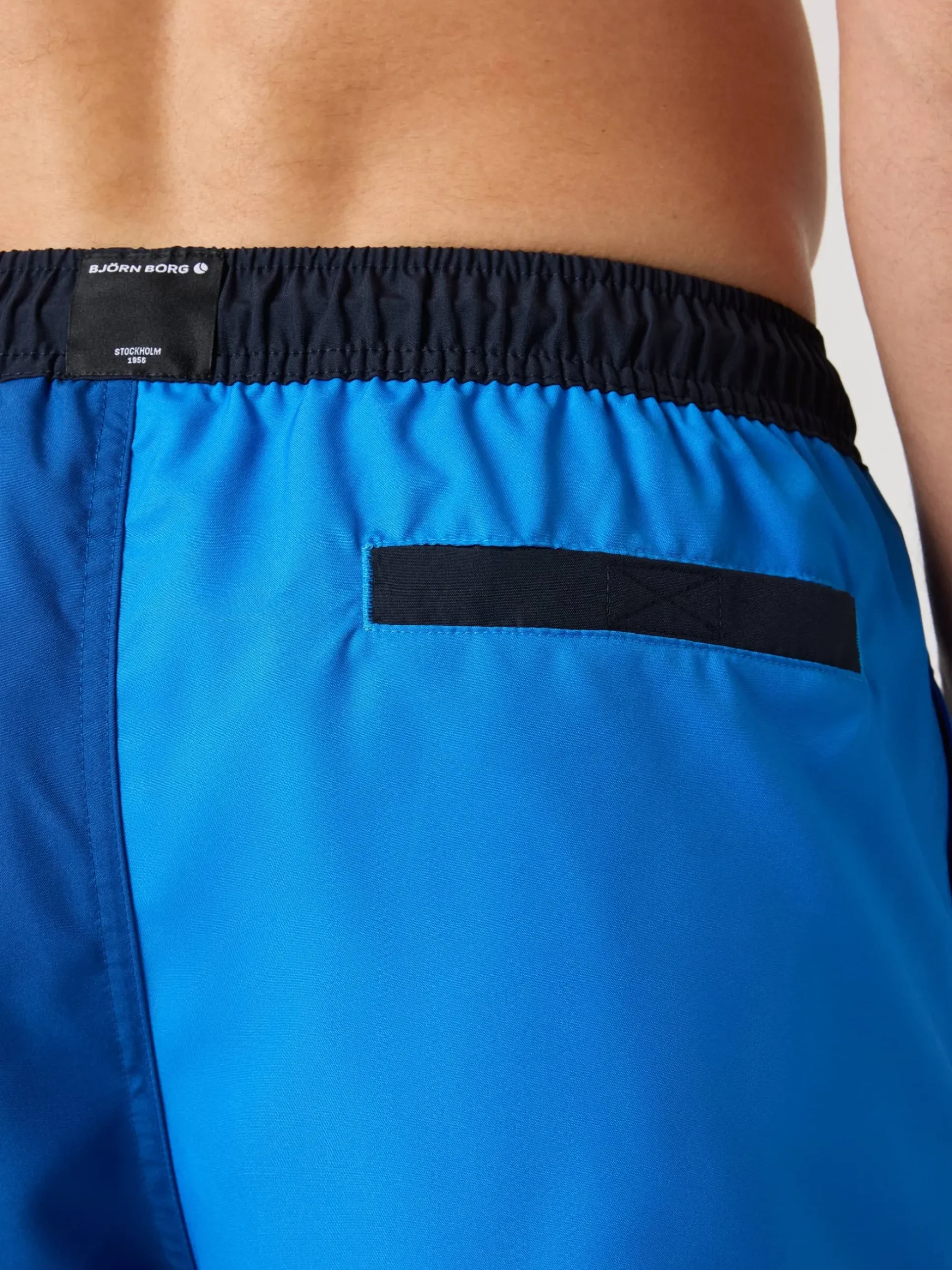 Borg Blocked Swim Shorts