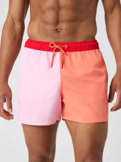 Borg Blocked Swim Shorts