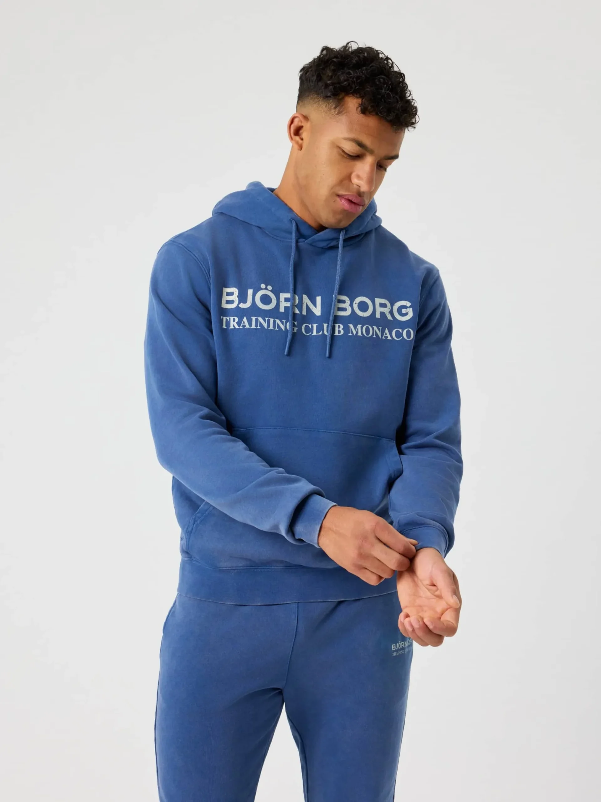 Borg Classic Print Hoodie