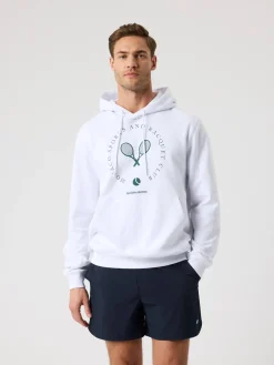Borg Classic Print Hoodie