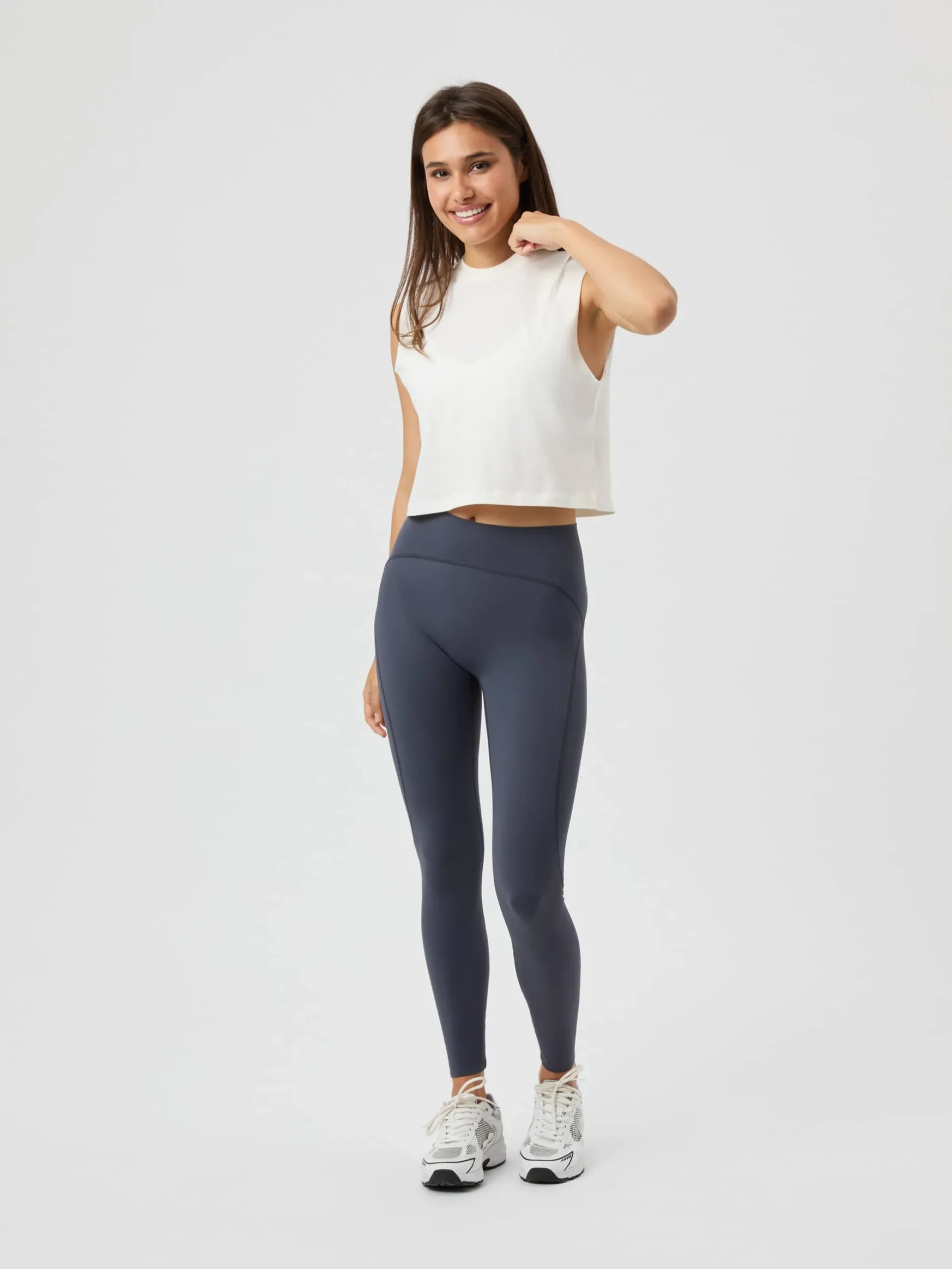 Borg Cropped Tank Top