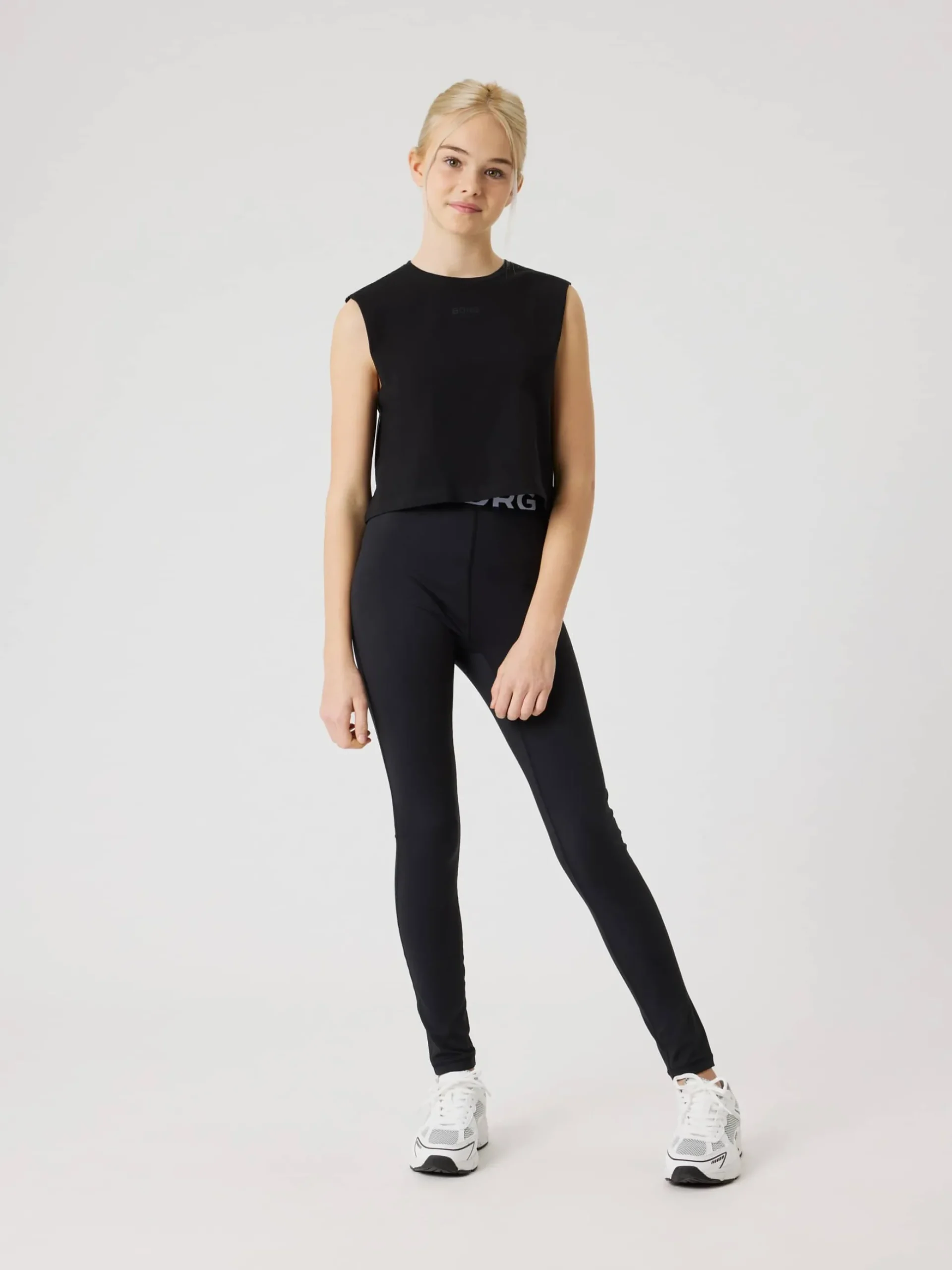 Borg Cropped Tank Top