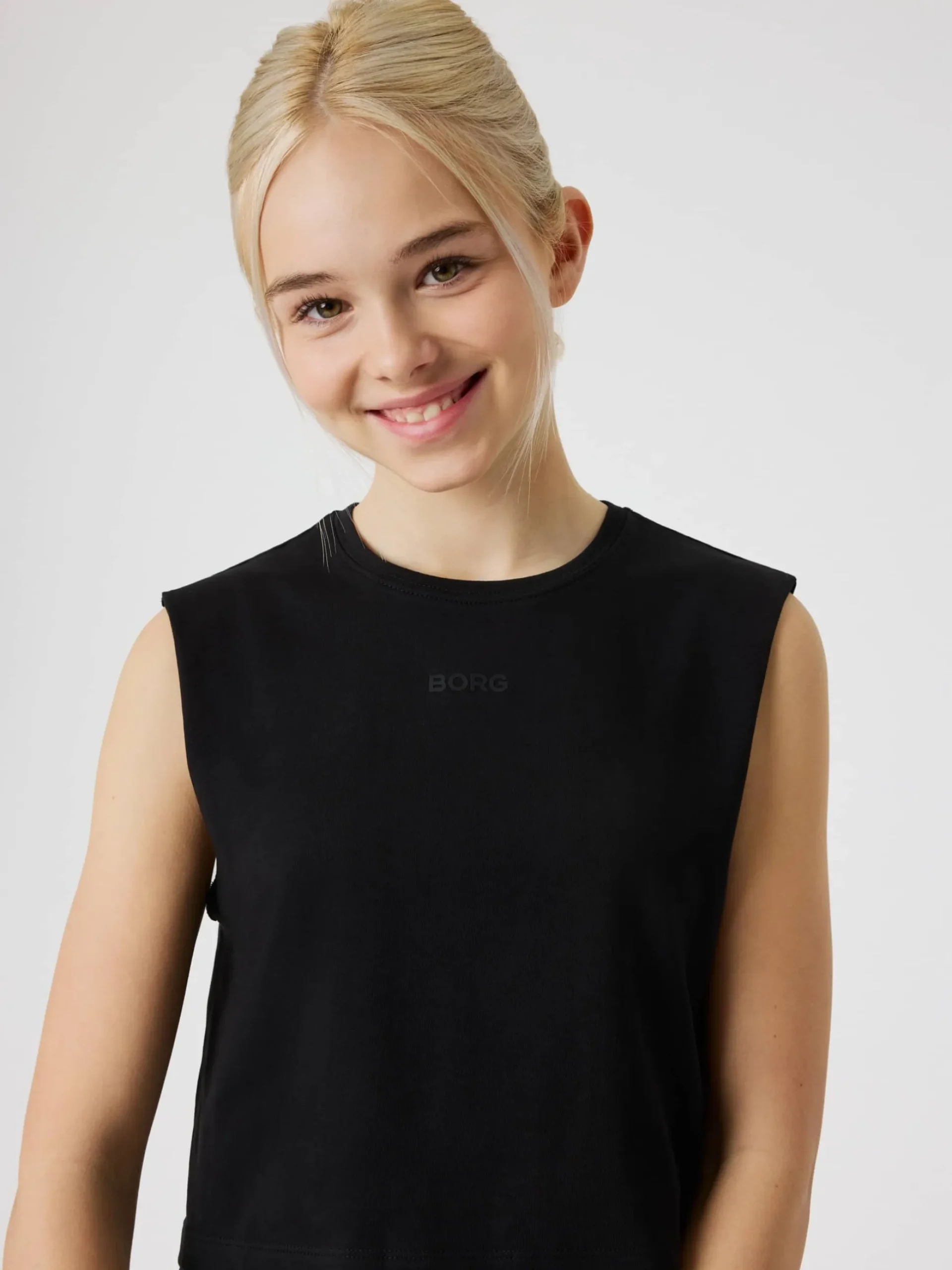 Borg Cropped Tank Top