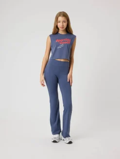 Borg Cropped Tank Top
