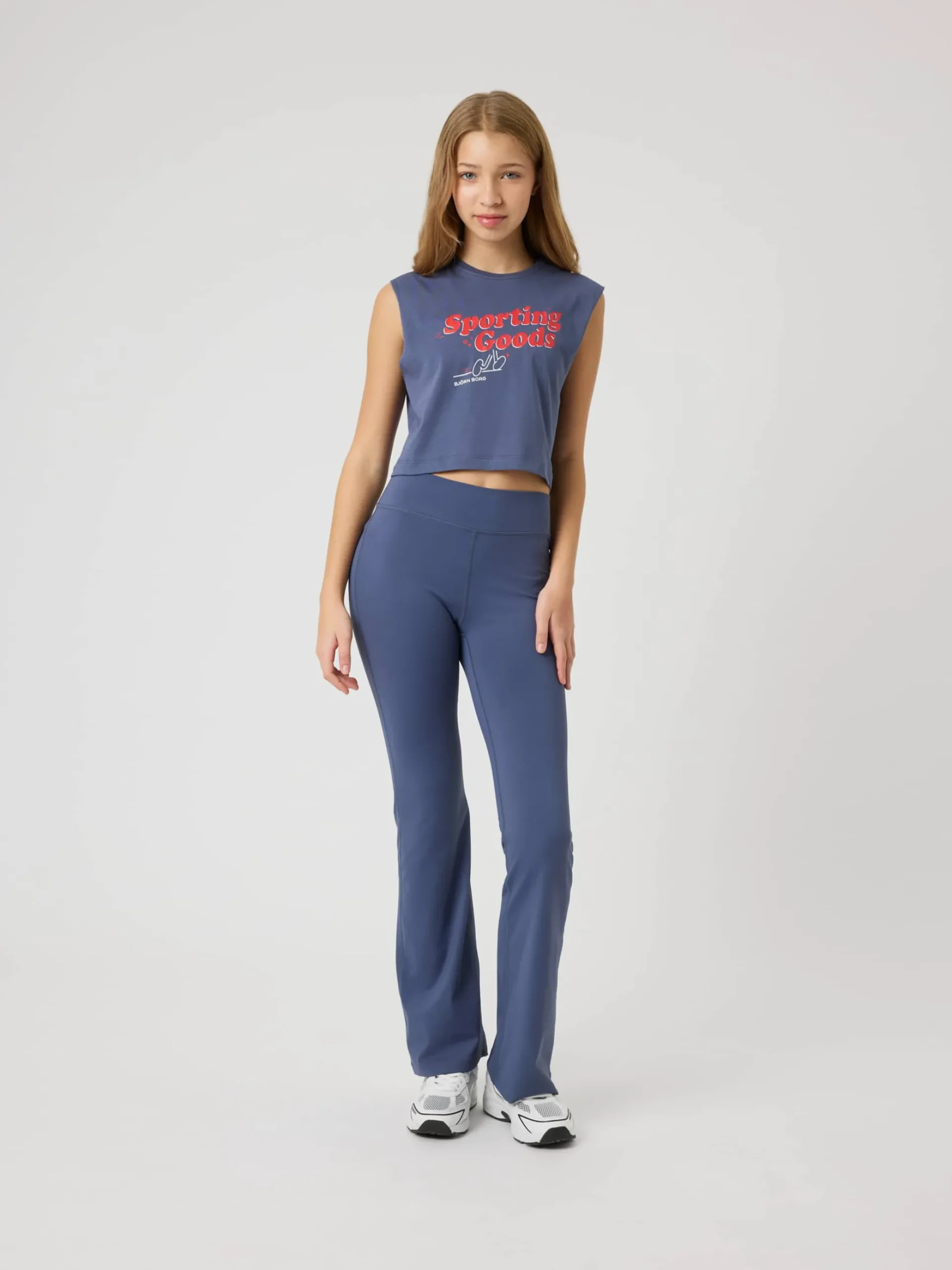 Borg Cropped Tank Top