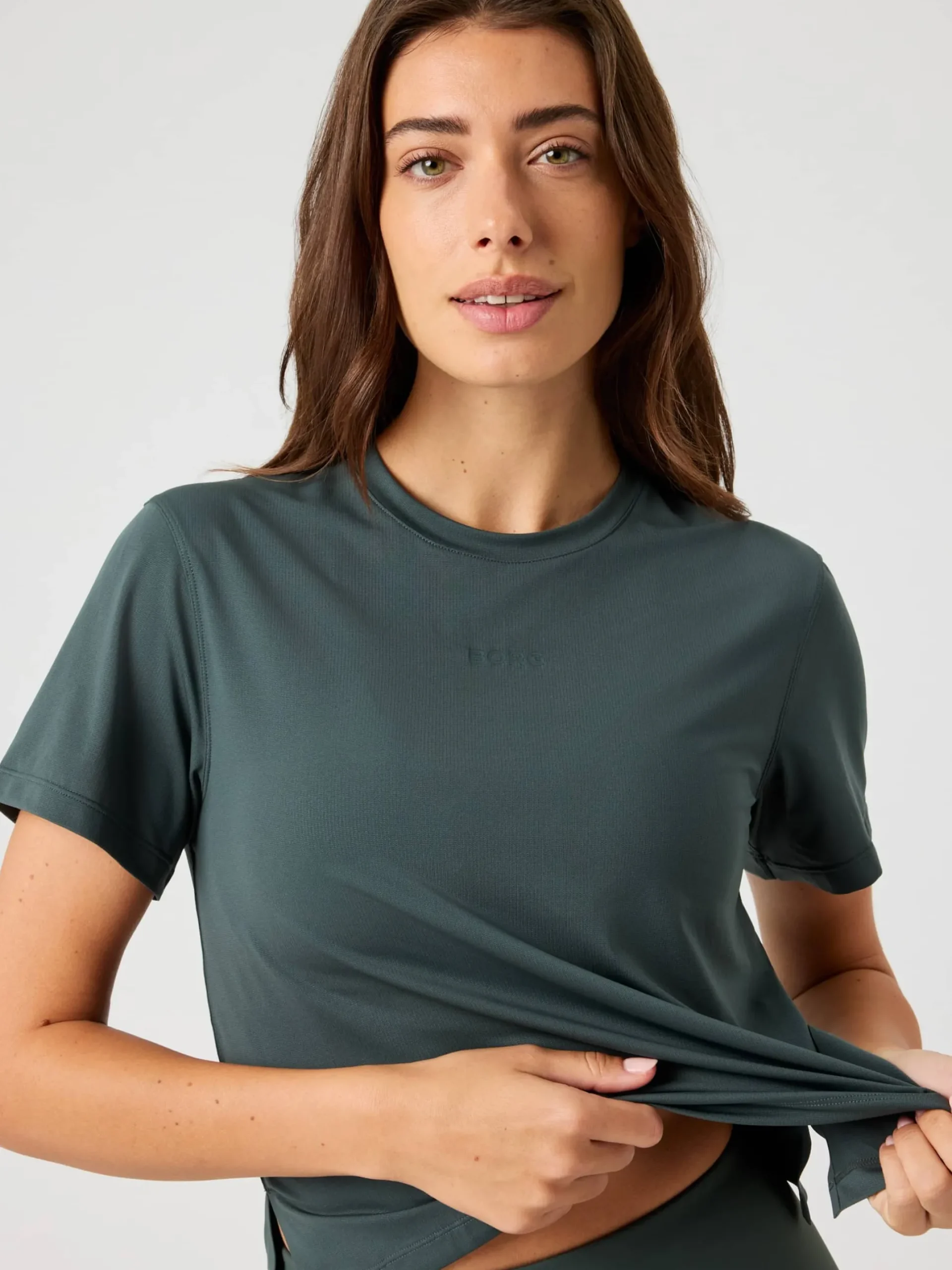 Borg Cropped T-Shirt