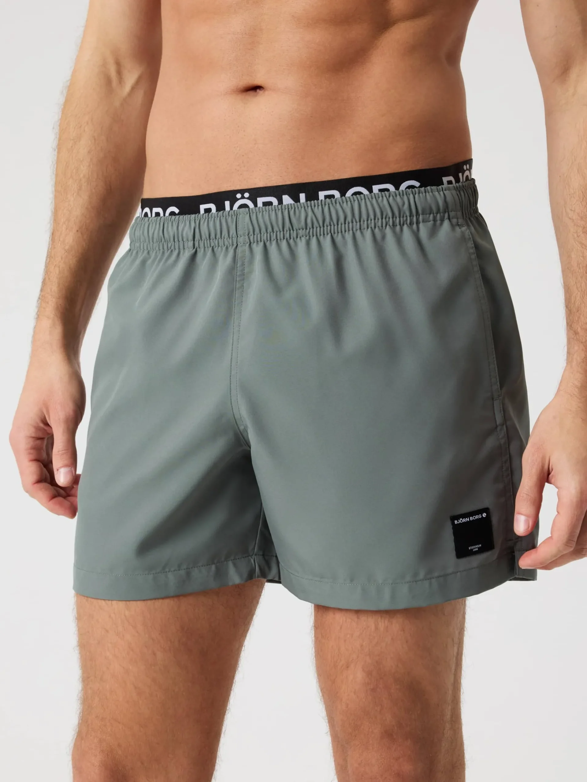 Borg Elastic Swim Shorts