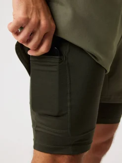 Borg 2 In 1 Shorts