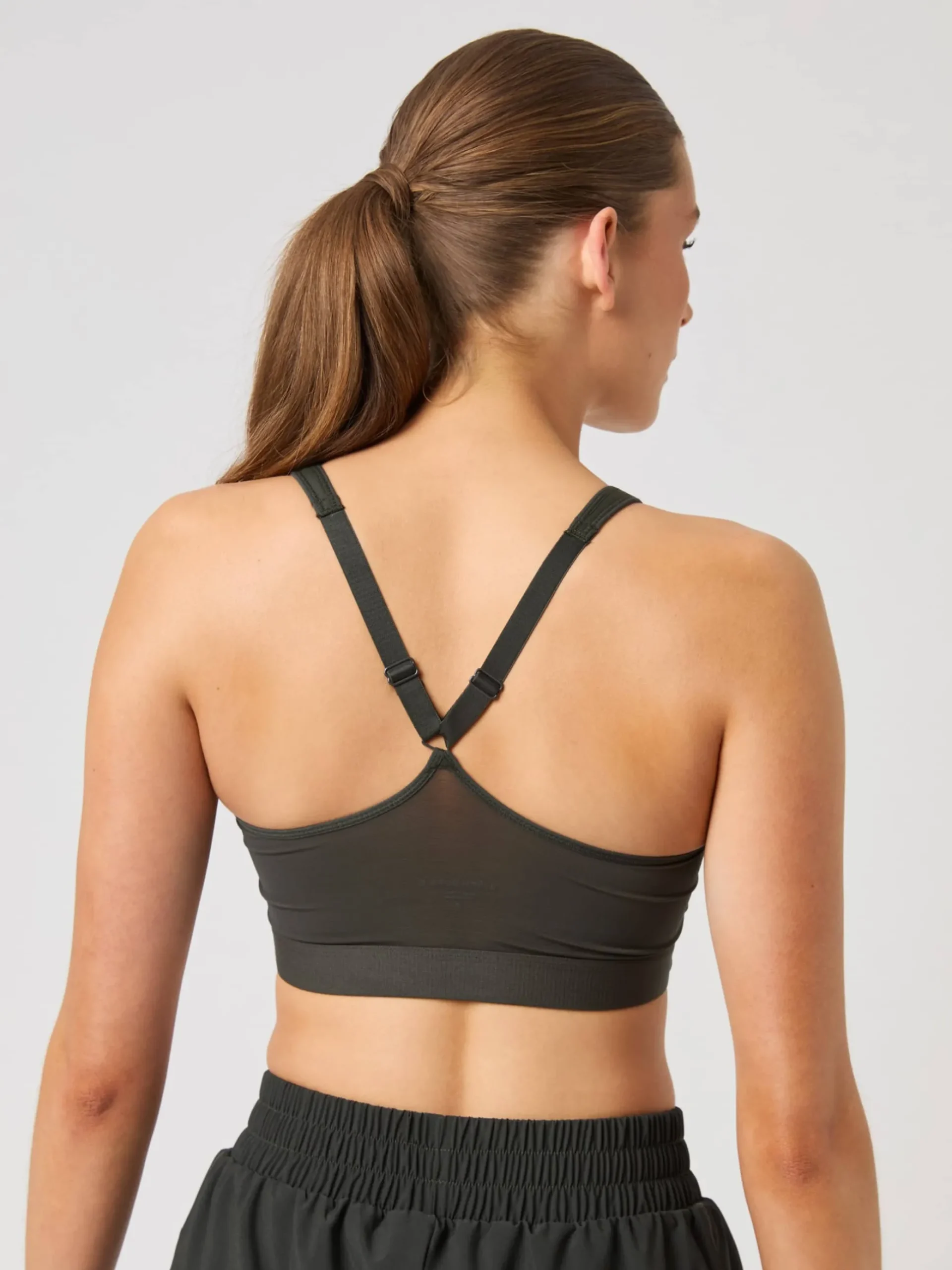Borg Mid V Support Sports Bra