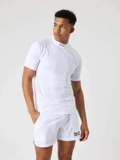 Borg Mock Neck T-Shirt