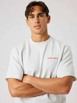 Borg Oversized Short Sleeve Sweatshirt
