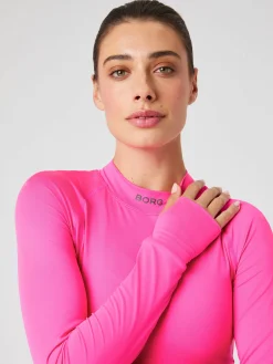 Borg Performance Brushed Mockneck