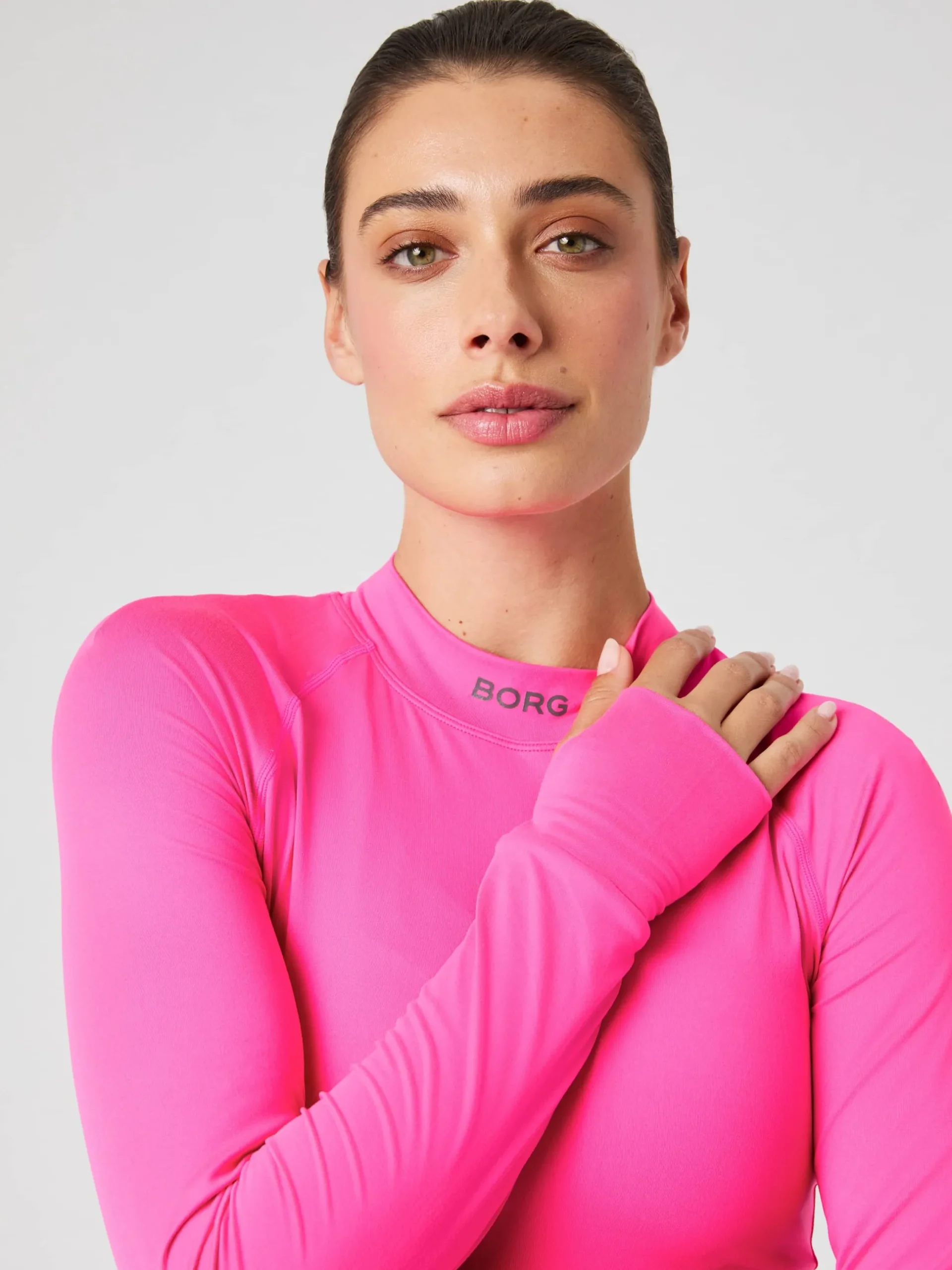 Borg Performance Brushed Mockneck