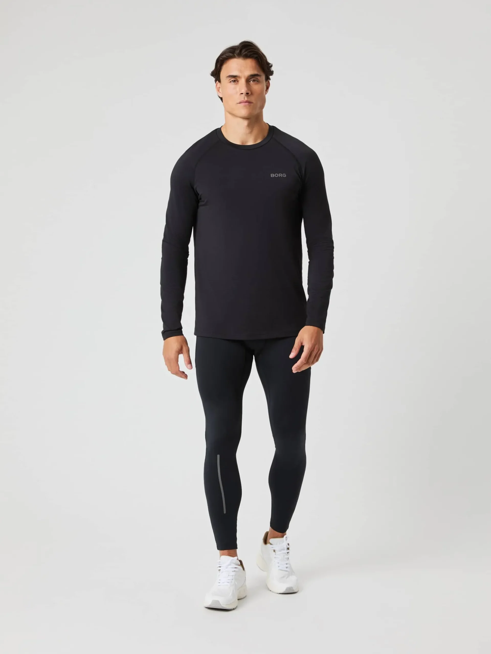 Borg Performance Long Sleeve Brushed T-Shirt