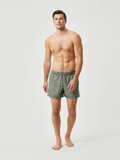 Borg Print Swim Shorts