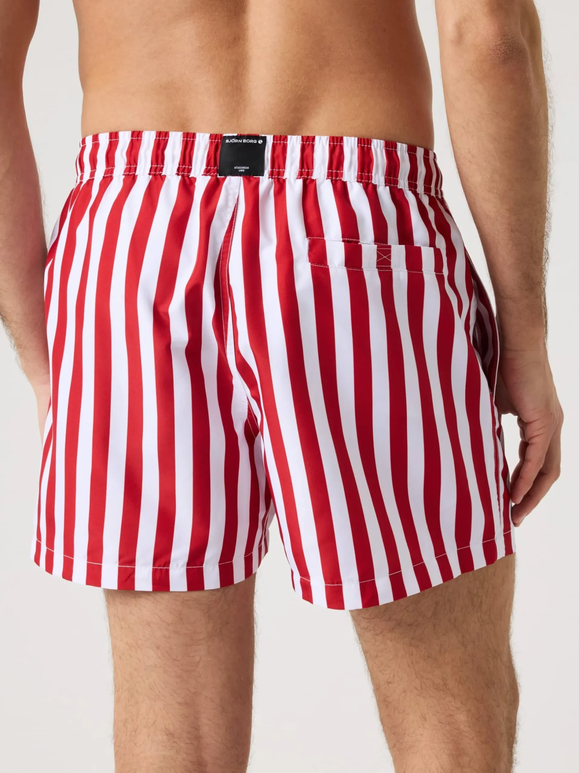 Borg Print Swim Shorts
