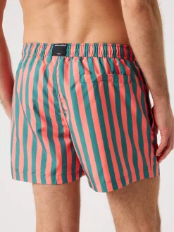 Borg Print Swim Shorts