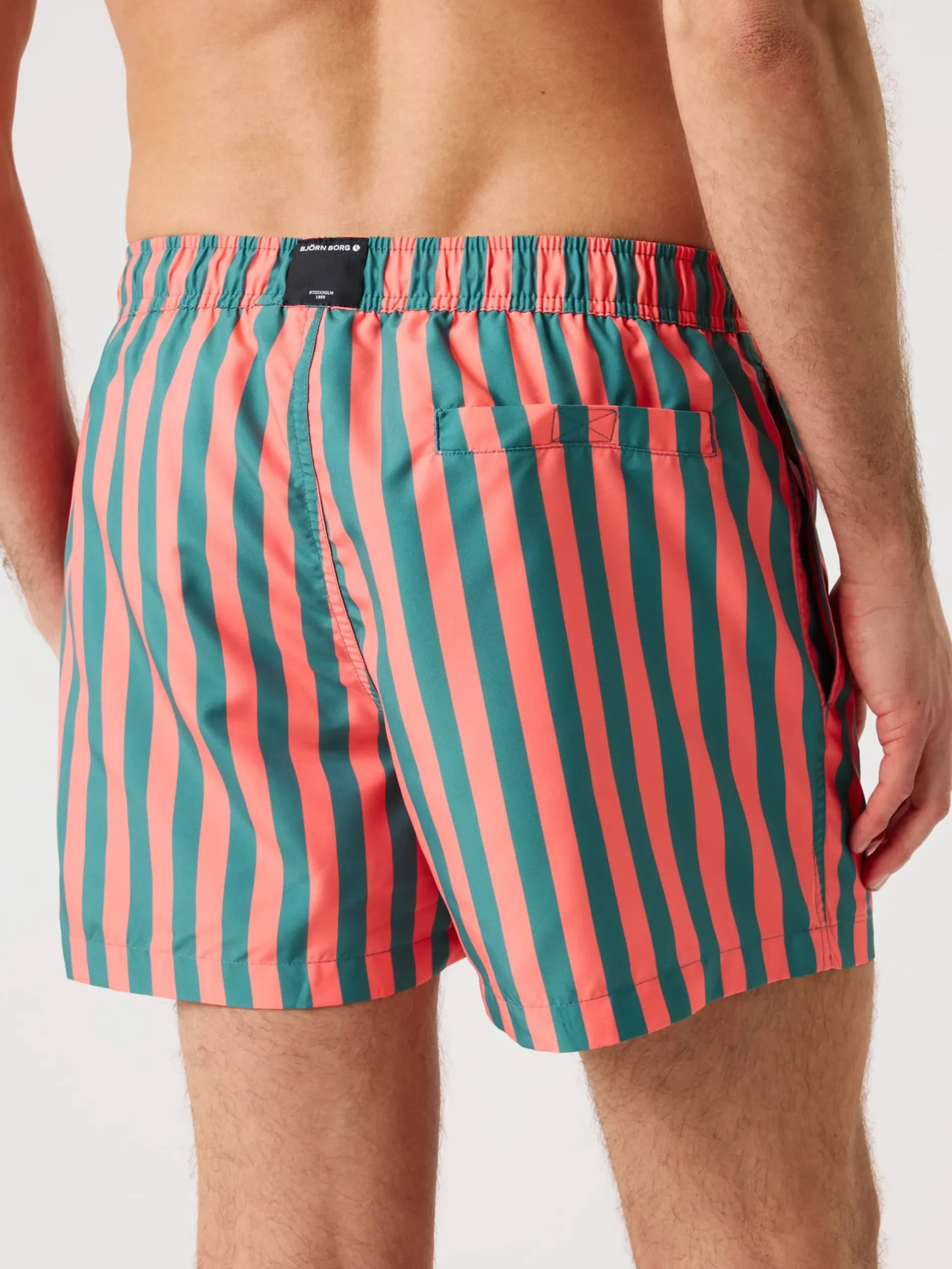 Borg Print Swim Shorts