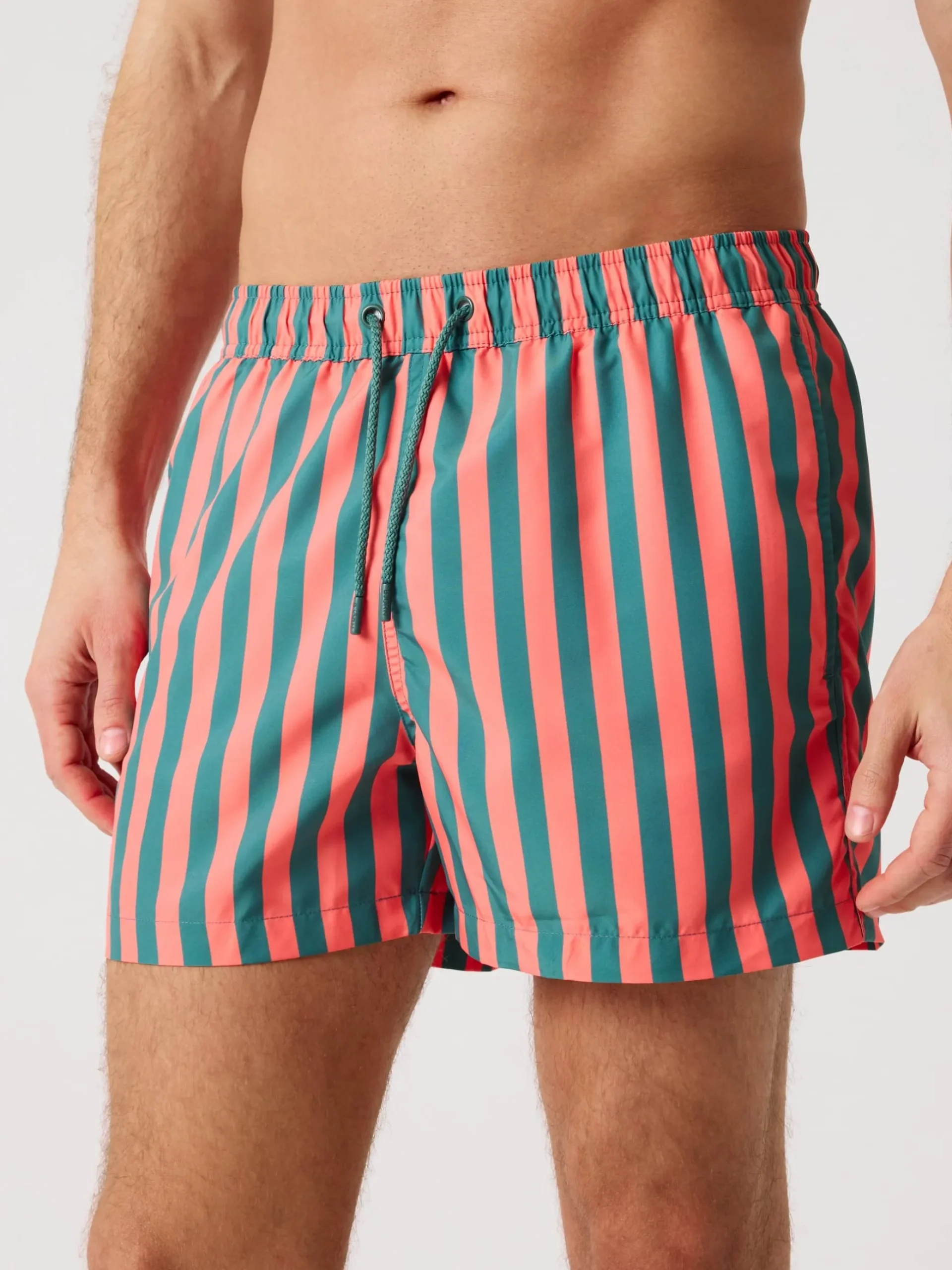 Borg Print Swim Shorts