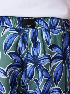 Borg Print Swim Shorts