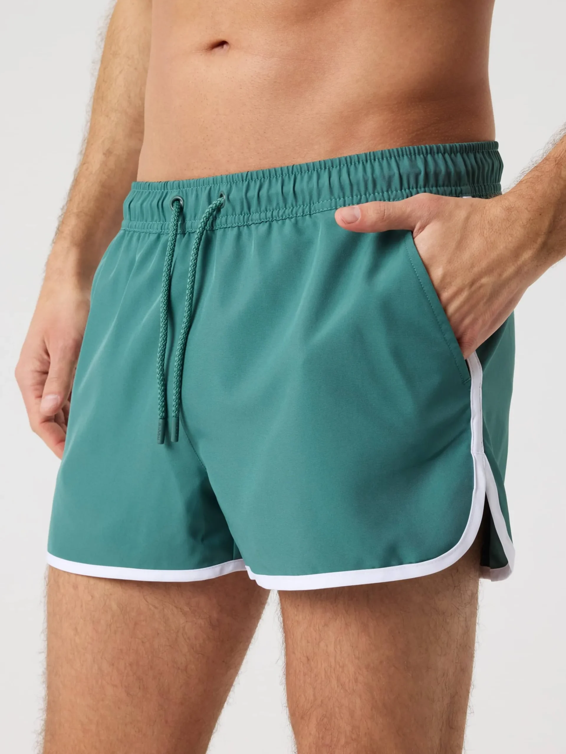 Borg Retro Swim Shorts