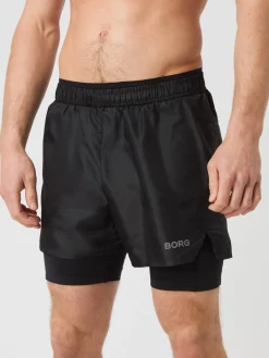 Borg Running Shorts 2 In 1