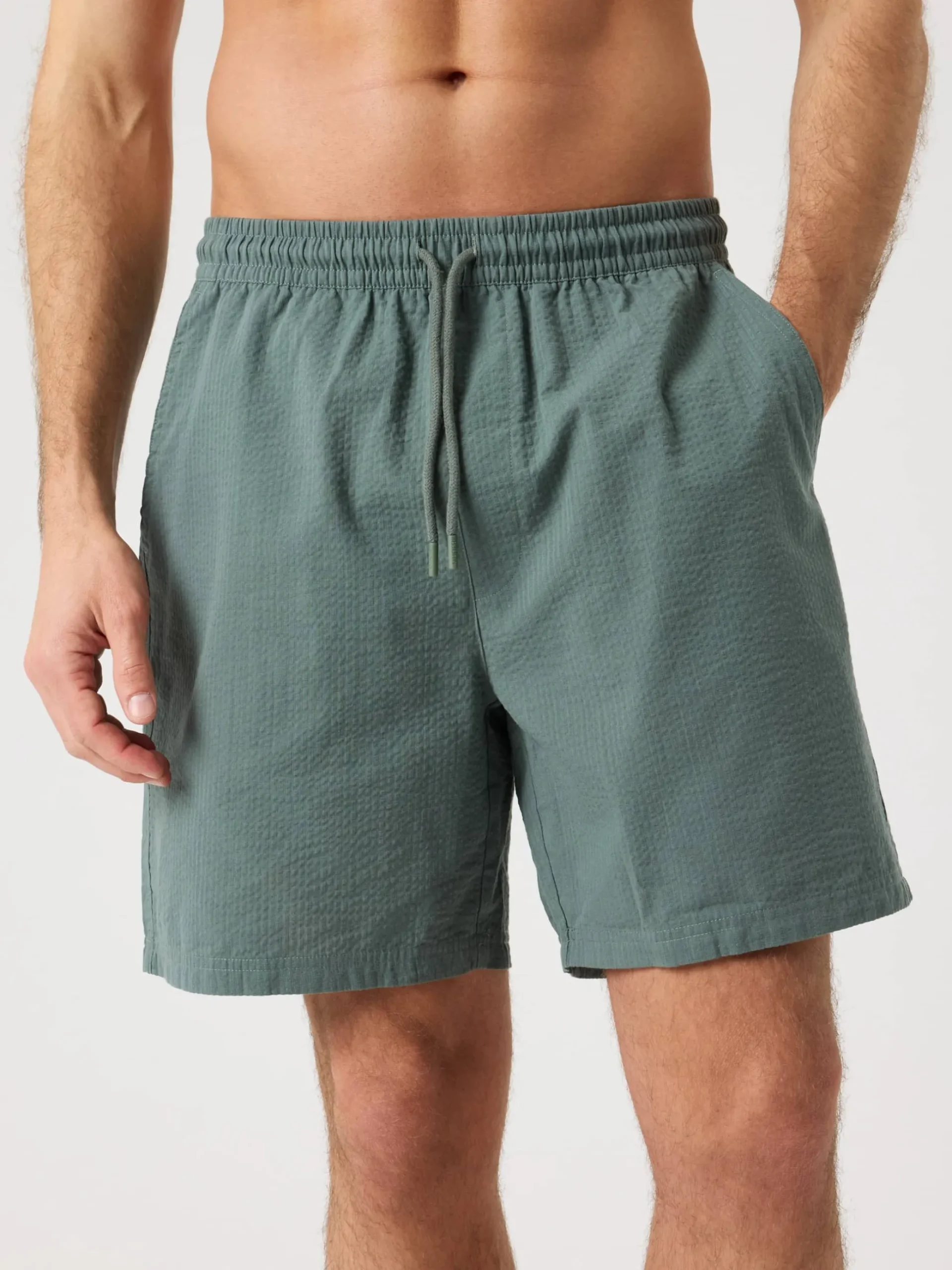 Borg Seersucker Resort Shorts