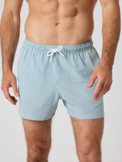Borg Seersucker Swim Shorts