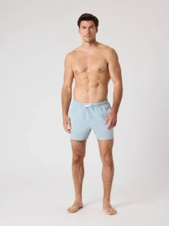 Borg Seersucker Swim Shorts
