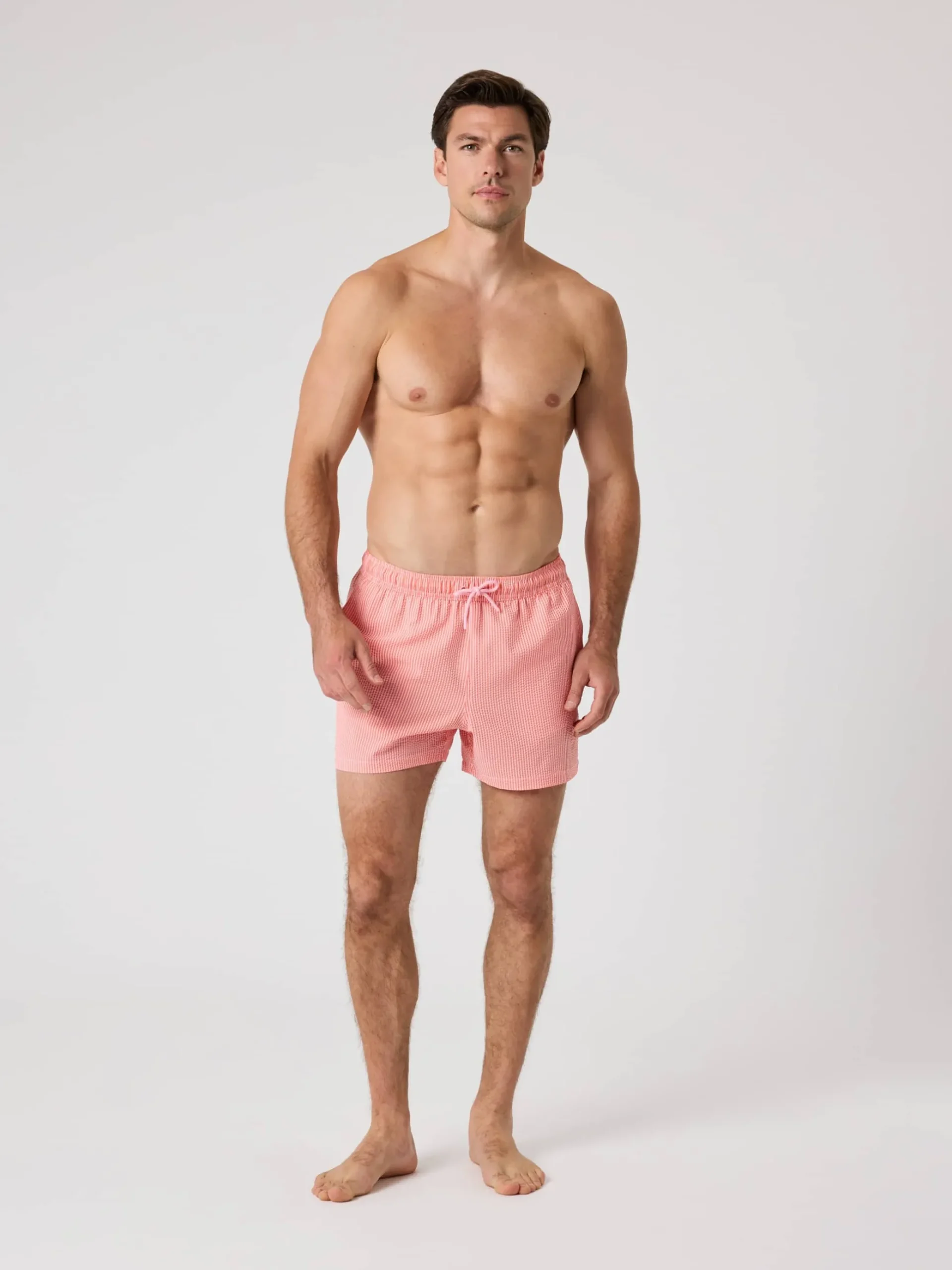Borg Seersucker Swim Shorts