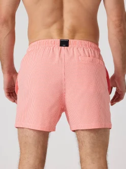 Borg Seersucker Swim Shorts