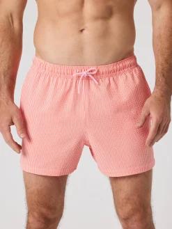 Borg Seersucker Swim Shorts
