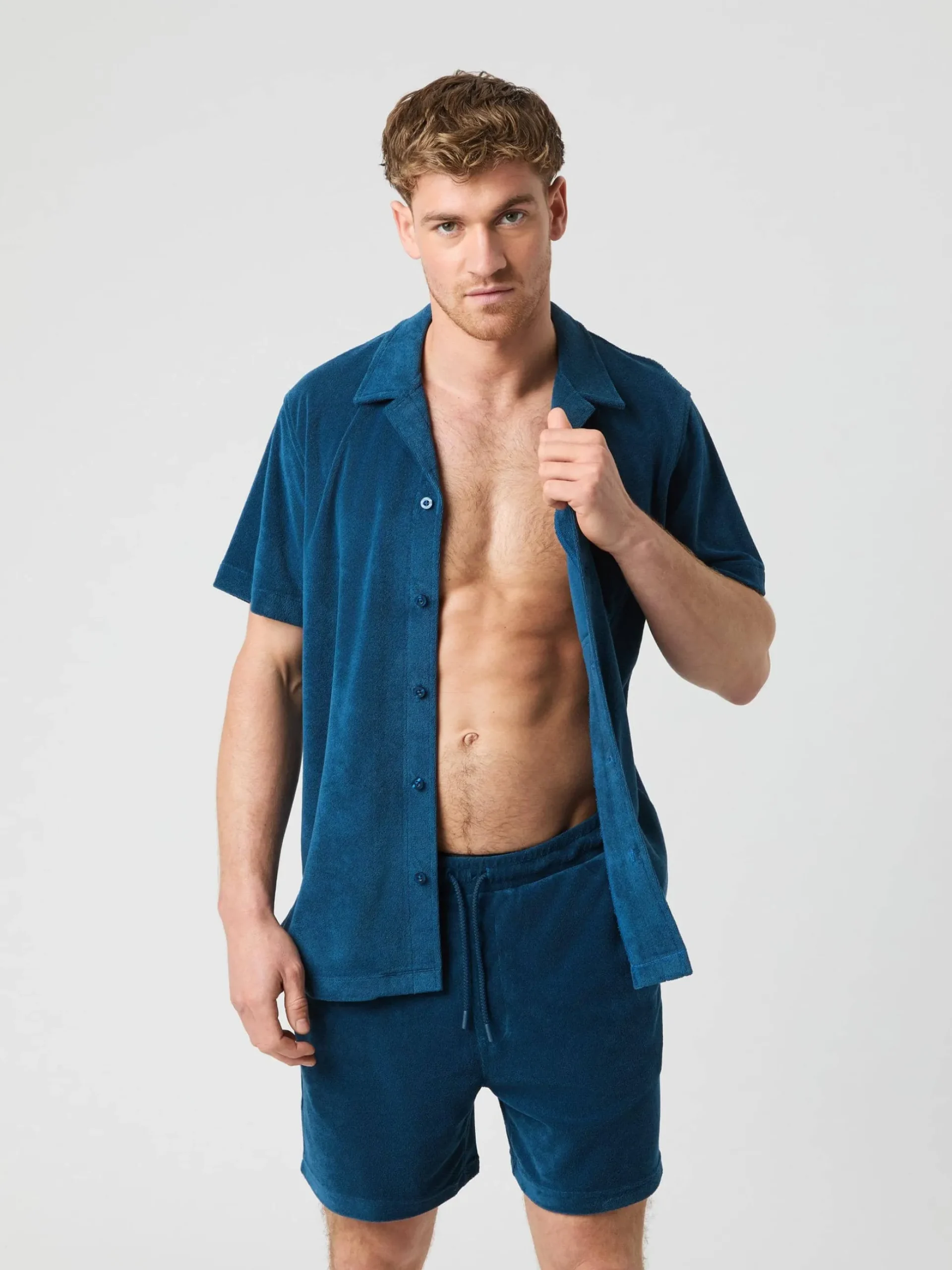 Borg Toweling Pool Shirt