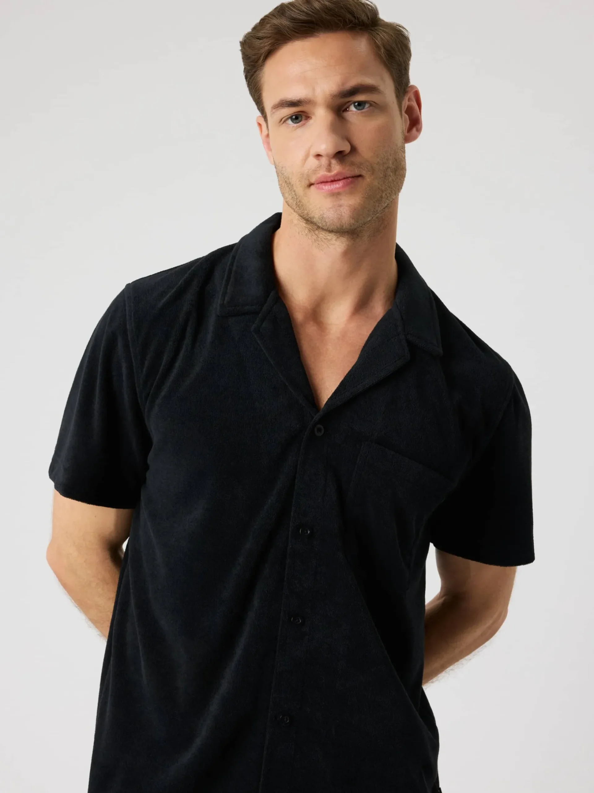 Borg Toweling Pool Shirt