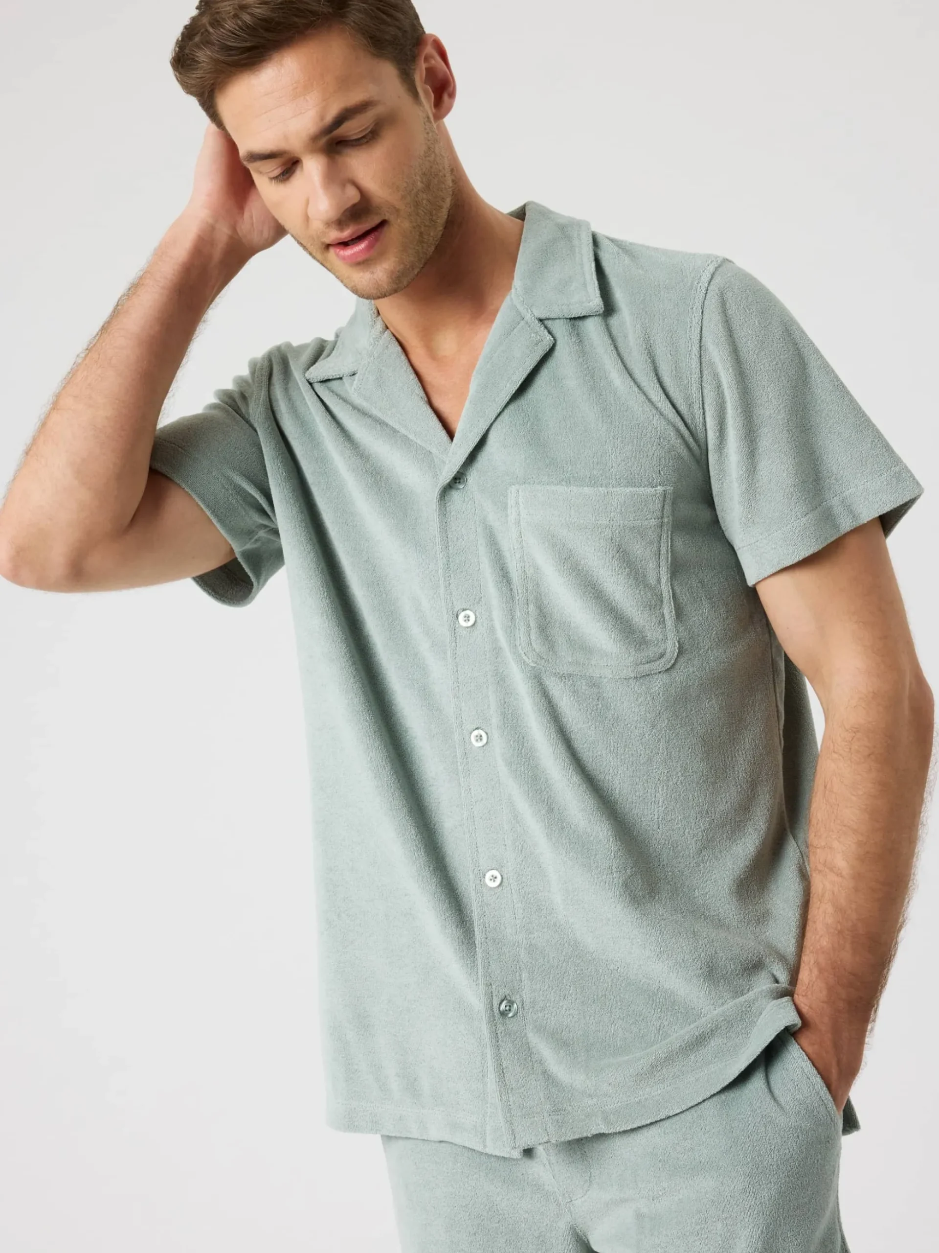 Borg Toweling Pool Shirt