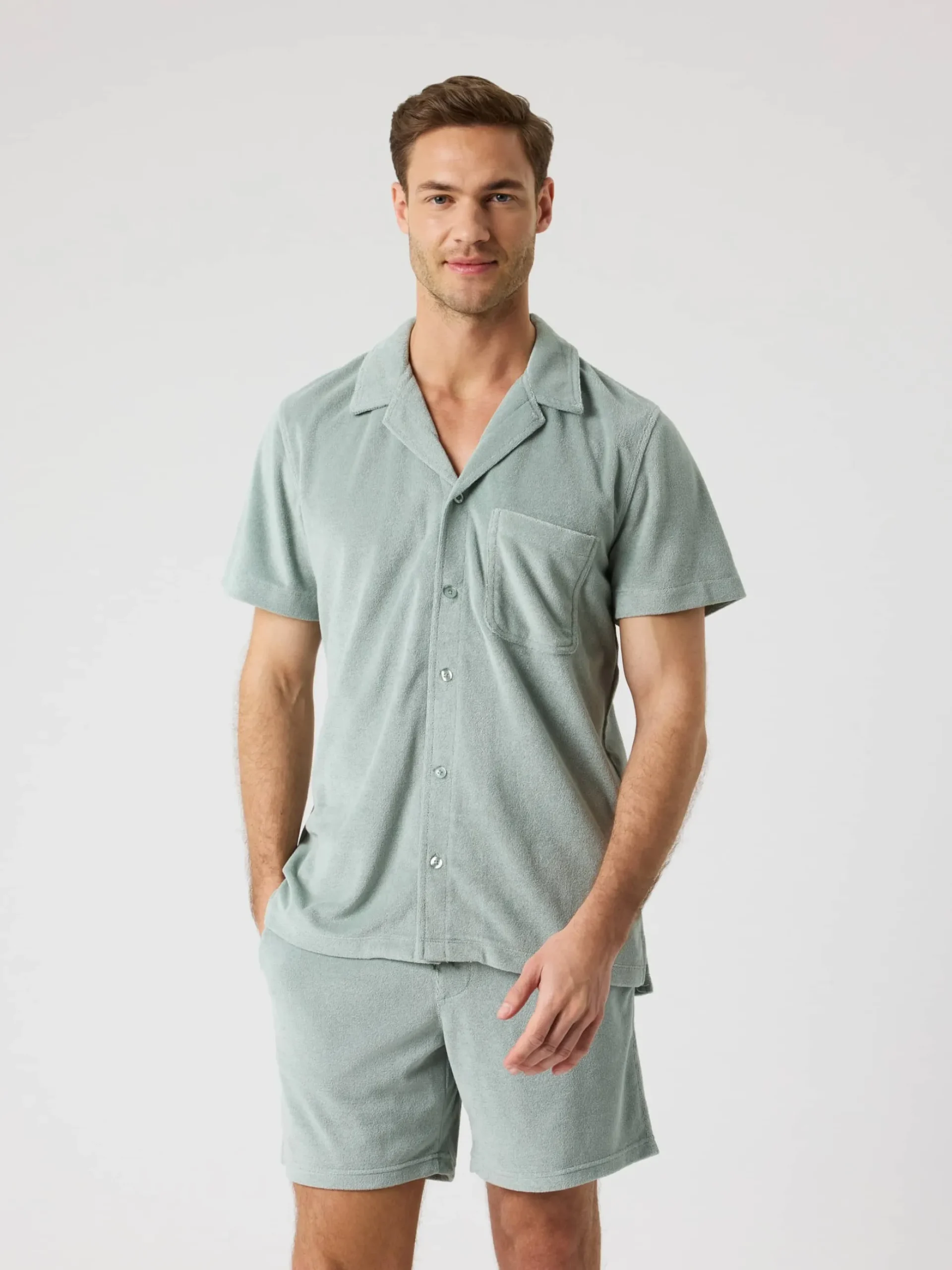 Borg Toweling Pool Shirt