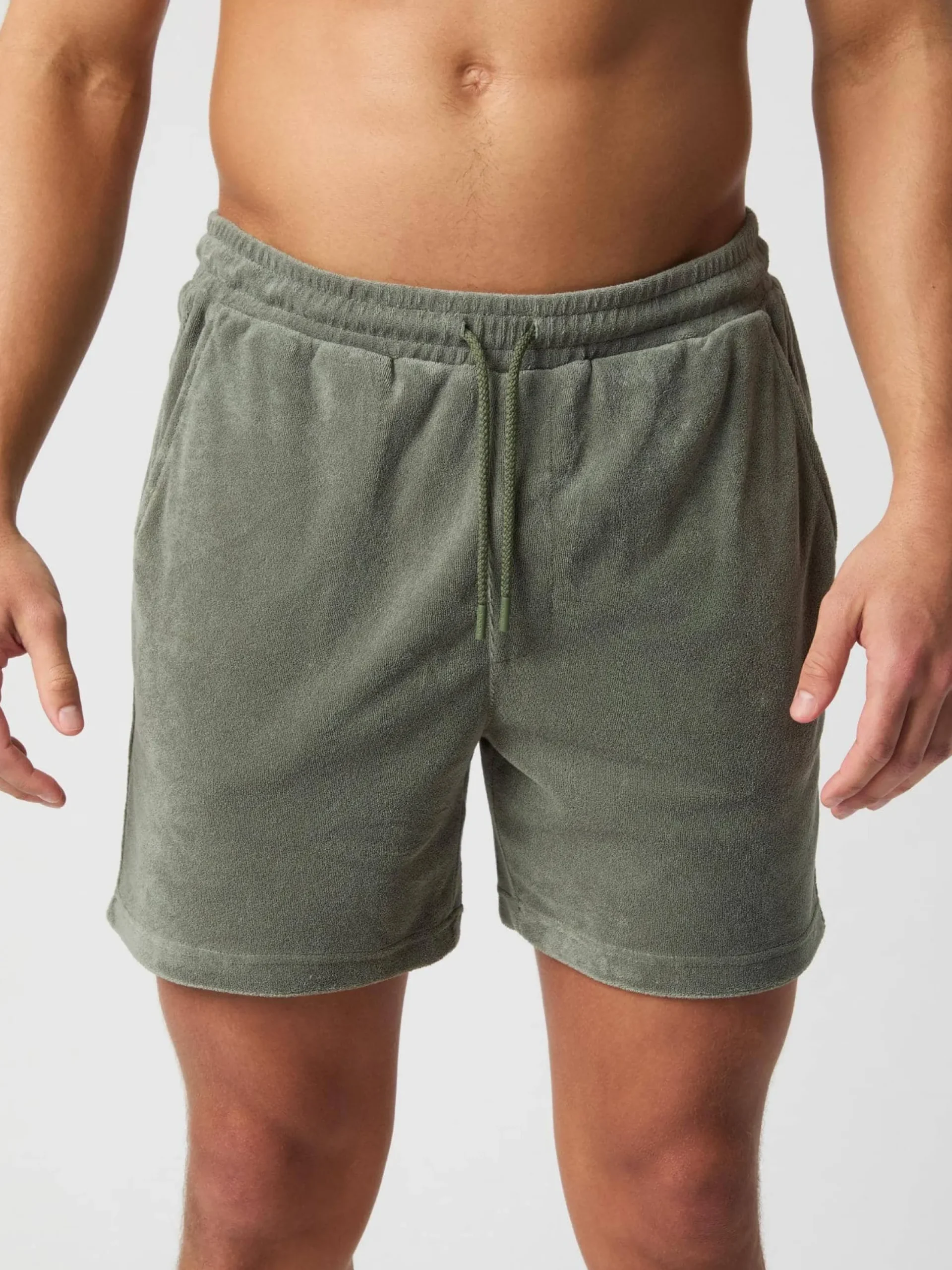 Borg Toweling Pool Shorts