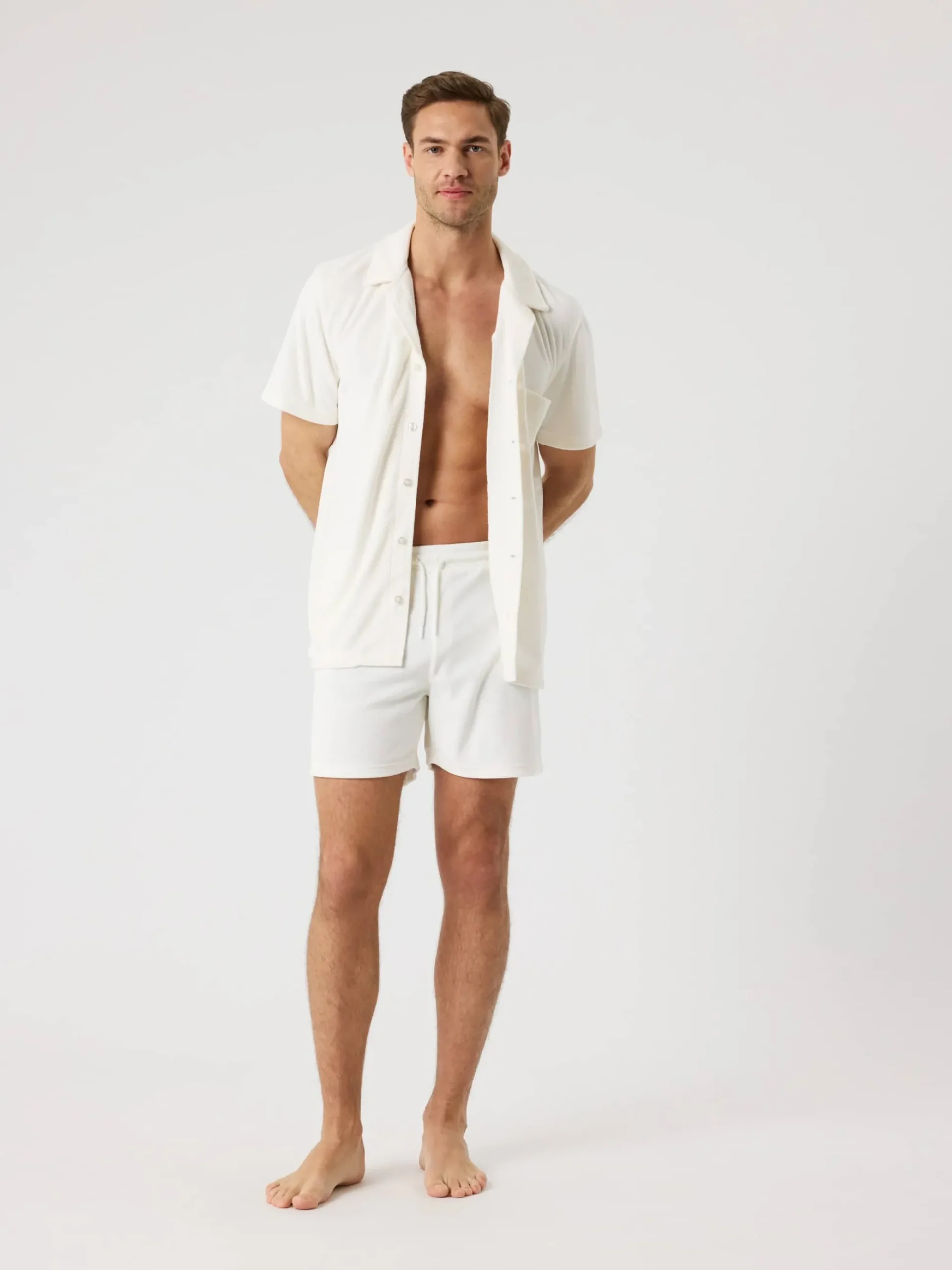 Borg Toweling Pool Shorts